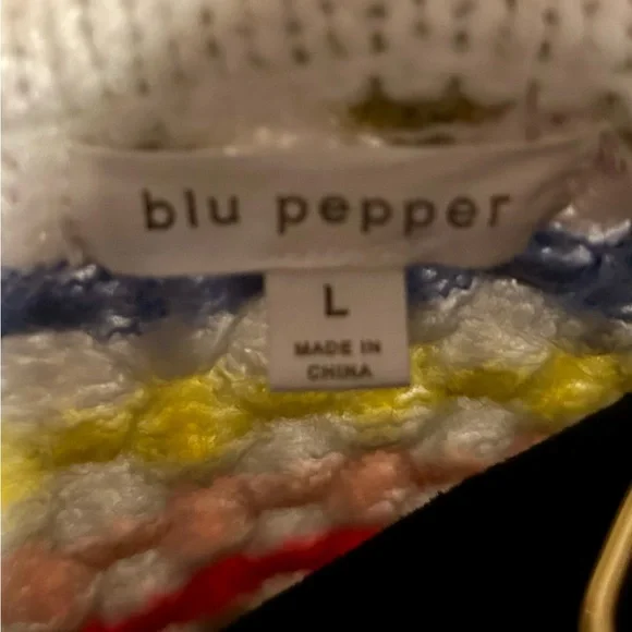 Blu Pepper Multicolor Button-Up Cardigan - Picture 6 of 12